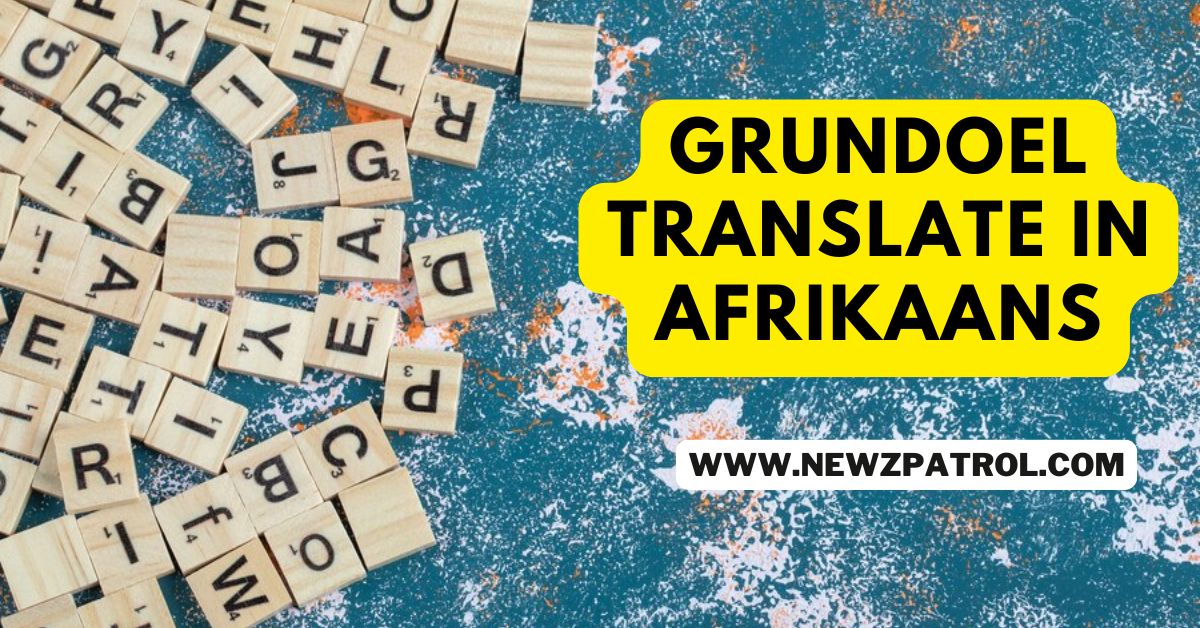 grundoel translate in afrikaans